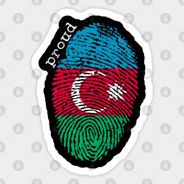 Azerbaijan flag Sticker by Shopx